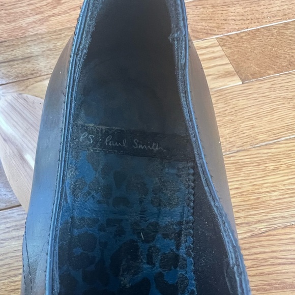 PAUL SMITH PS SMOOTH TOE LEATHER OXFORDS BLACK MEN’S SIZE 7 (#H038) - Picture 11 of 14